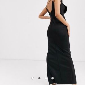ASOS DESIGN—Tank Strapped Dress with short V neck